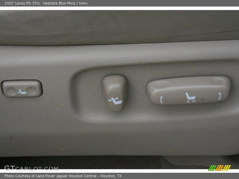 Neptune Blue Mica / Ivory 2007 Lexus RX 350
