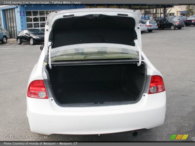 Taffeta White / Ivory 2008 Honda Civic Hybrid Sedan