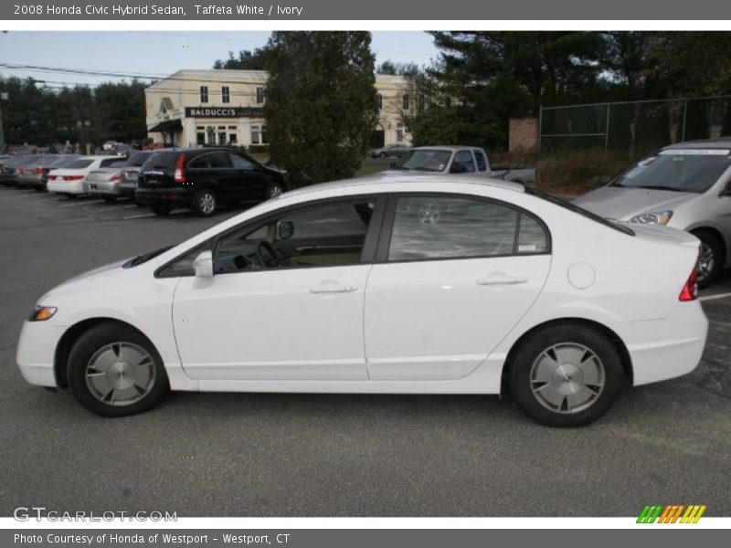 Taffeta White / Ivory 2008 Honda Civic Hybrid Sedan