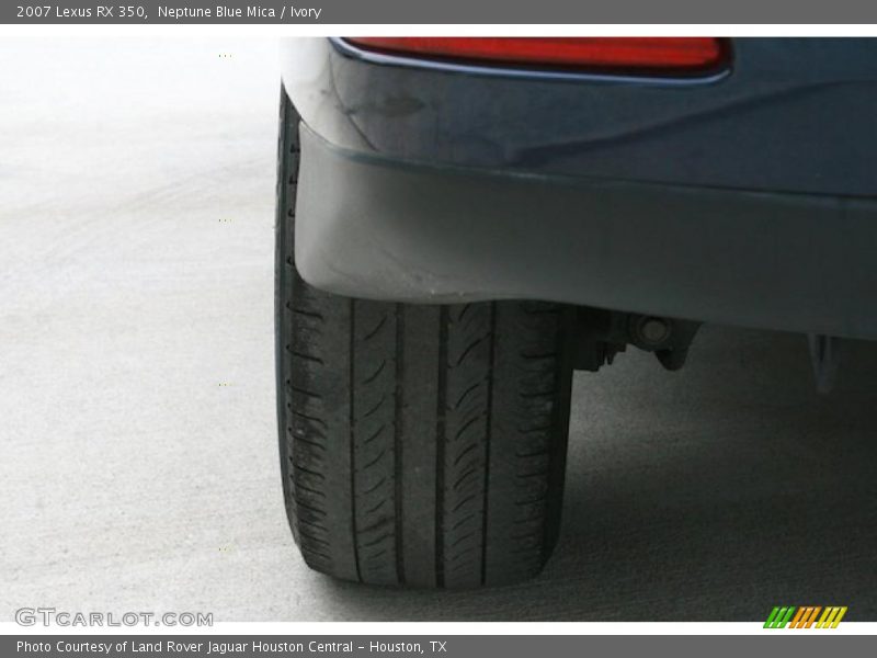 Neptune Blue Mica / Ivory 2007 Lexus RX 350