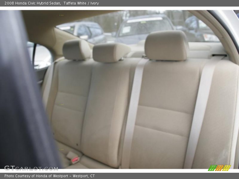 Taffeta White / Ivory 2008 Honda Civic Hybrid Sedan