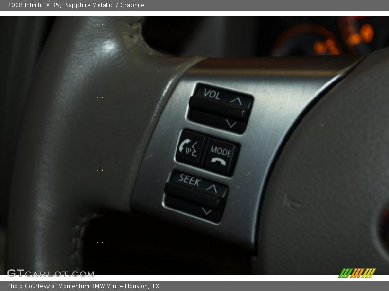 Sapphire Metallic / Graphite 2008 Infiniti FX 35
