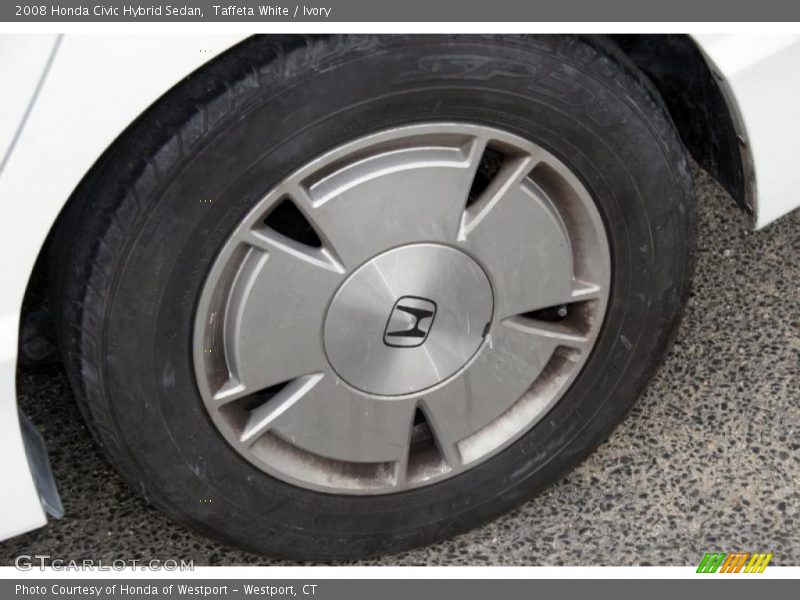 Taffeta White / Ivory 2008 Honda Civic Hybrid Sedan