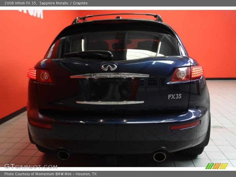 Sapphire Metallic / Graphite 2008 Infiniti FX 35