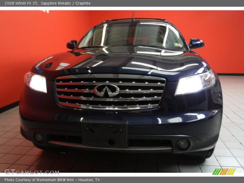 Sapphire Metallic / Graphite 2008 Infiniti FX 35