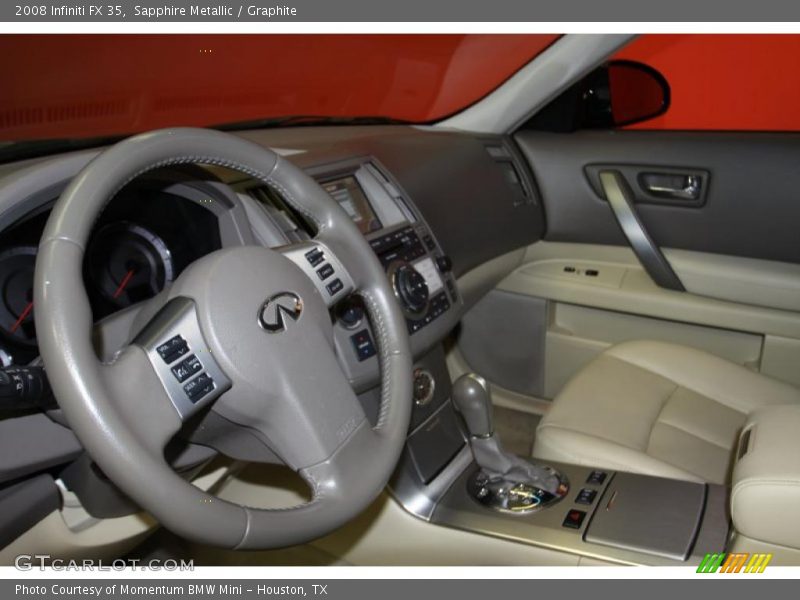 Sapphire Metallic / Graphite 2008 Infiniti FX 35