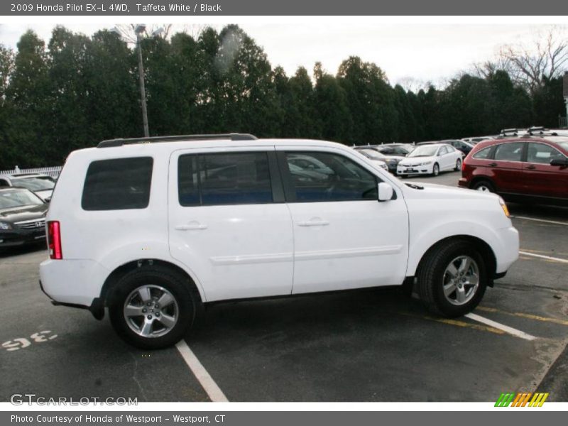 Taffeta White / Black 2009 Honda Pilot EX-L 4WD