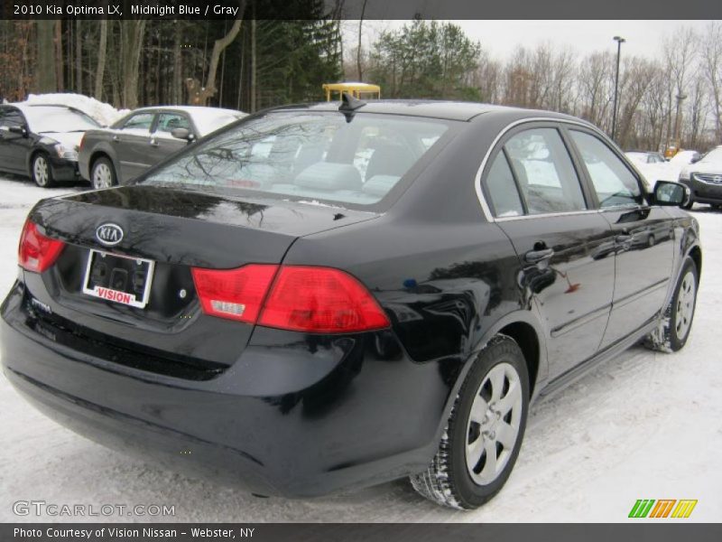 Midnight Blue / Gray 2010 Kia Optima LX