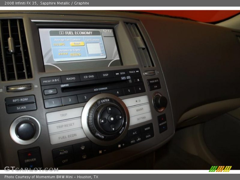 Sapphire Metallic / Graphite 2008 Infiniti FX 35