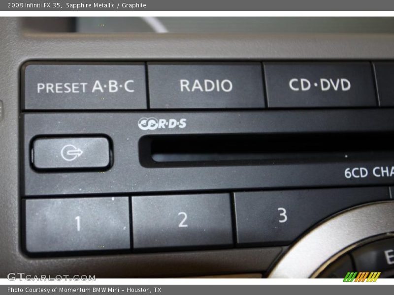 Sapphire Metallic / Graphite 2008 Infiniti FX 35