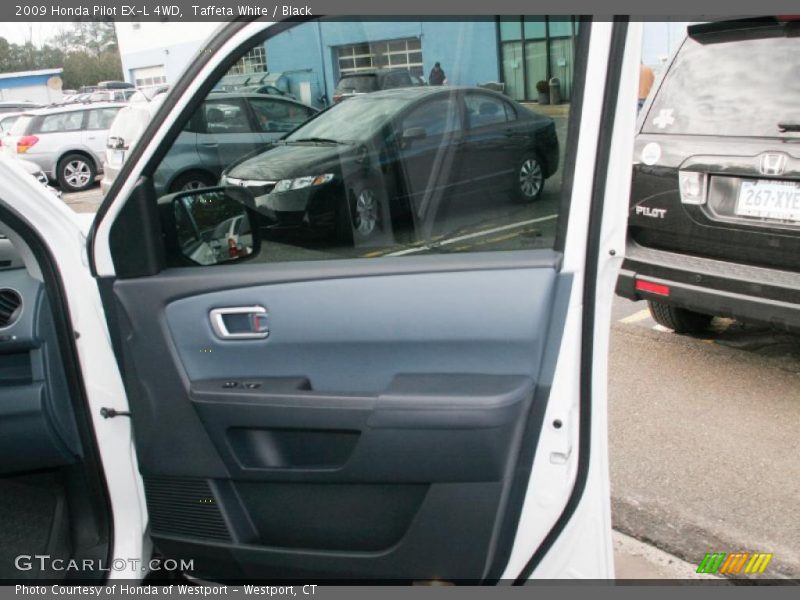 Taffeta White / Black 2009 Honda Pilot EX-L 4WD