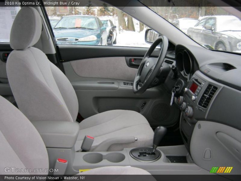 Midnight Blue / Gray 2010 Kia Optima LX