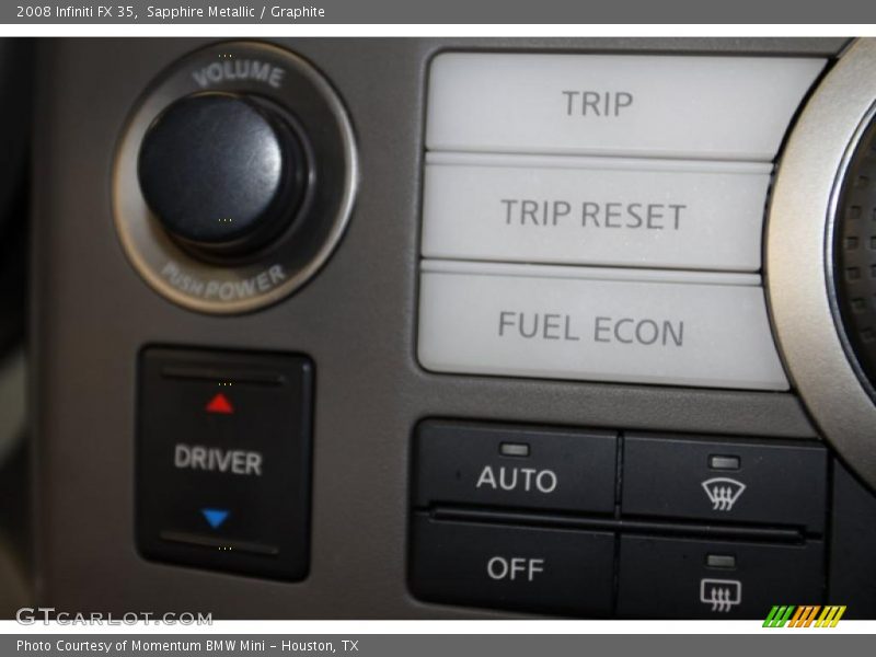 Sapphire Metallic / Graphite 2008 Infiniti FX 35