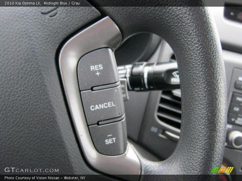 Midnight Blue / Gray 2010 Kia Optima LX
