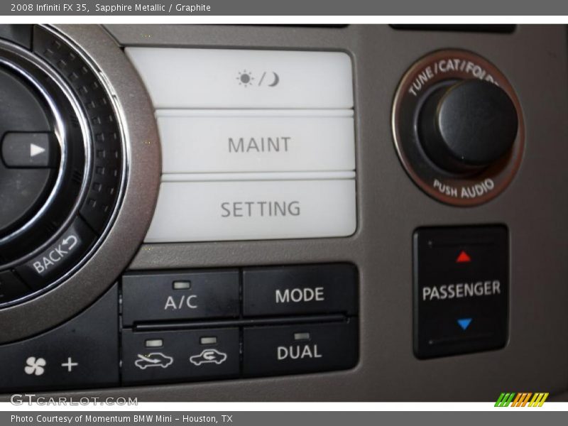 Sapphire Metallic / Graphite 2008 Infiniti FX 35