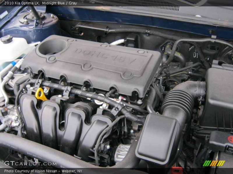 Midnight Blue / Gray 2010 Kia Optima LX