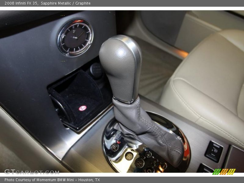 Sapphire Metallic / Graphite 2008 Infiniti FX 35