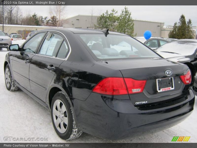 Midnight Blue / Gray 2010 Kia Optima LX