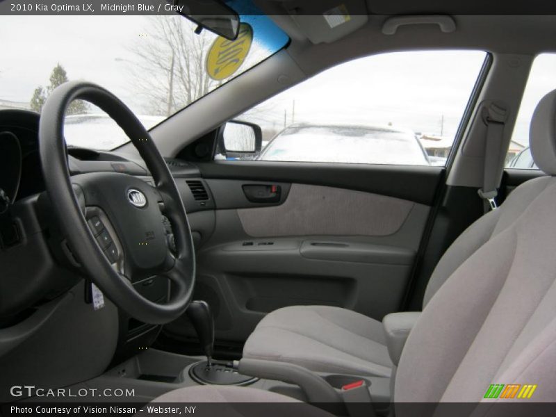 Midnight Blue / Gray 2010 Kia Optima LX