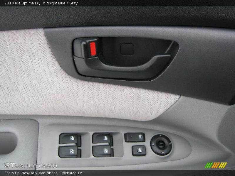 Midnight Blue / Gray 2010 Kia Optima LX