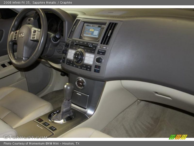 Sapphire Metallic / Graphite 2008 Infiniti FX 35