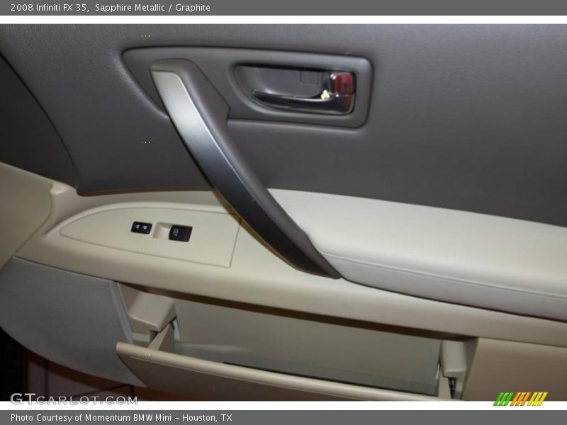 Sapphire Metallic / Graphite 2008 Infiniti FX 35
