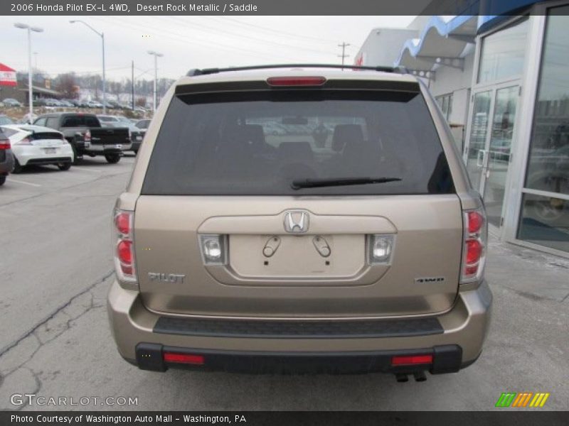 Desert Rock Metallic / Saddle 2006 Honda Pilot EX-L 4WD