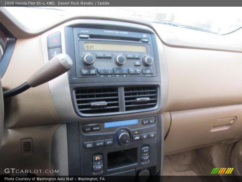 Desert Rock Metallic / Saddle 2006 Honda Pilot EX-L 4WD