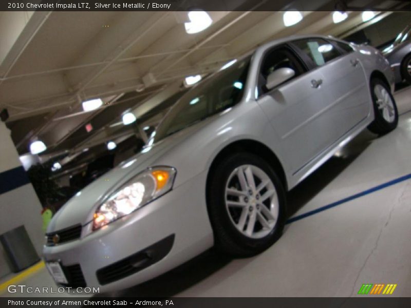 Silver Ice Metallic / Ebony 2010 Chevrolet Impala LTZ