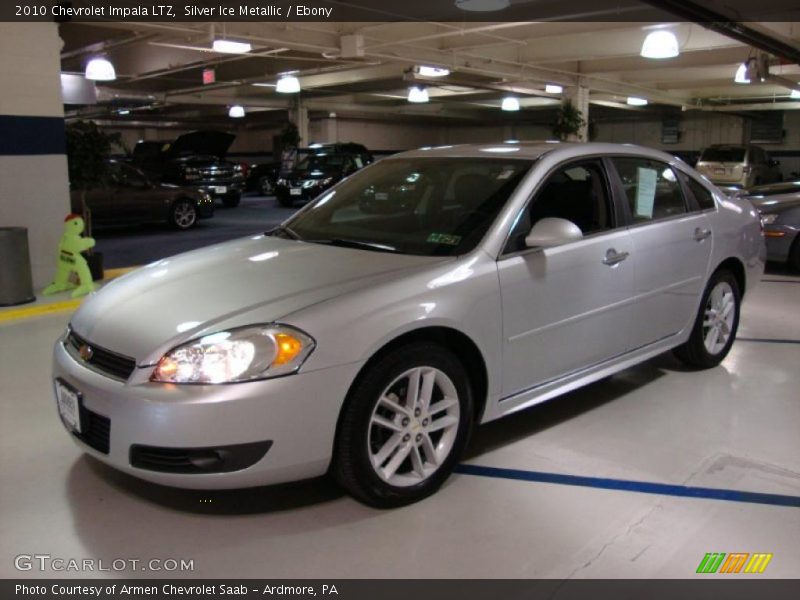 Silver Ice Metallic / Ebony 2010 Chevrolet Impala LTZ