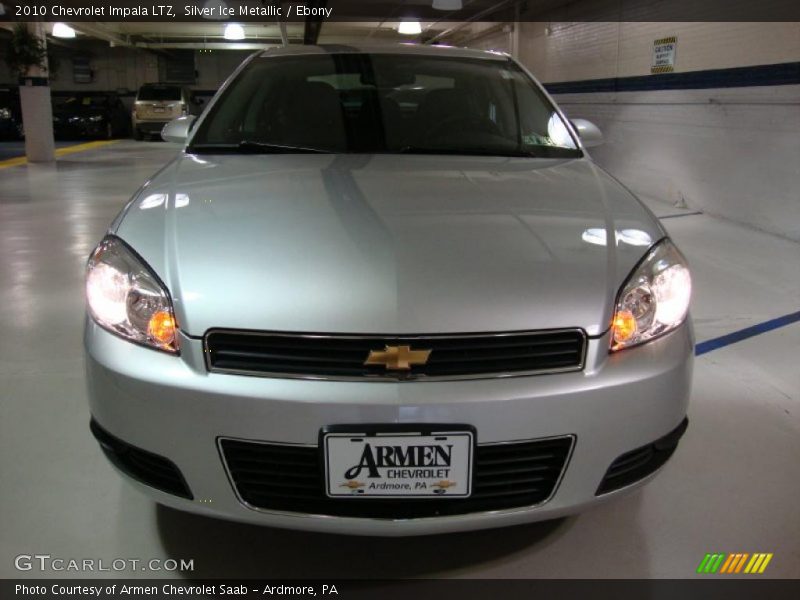 Silver Ice Metallic / Ebony 2010 Chevrolet Impala LTZ