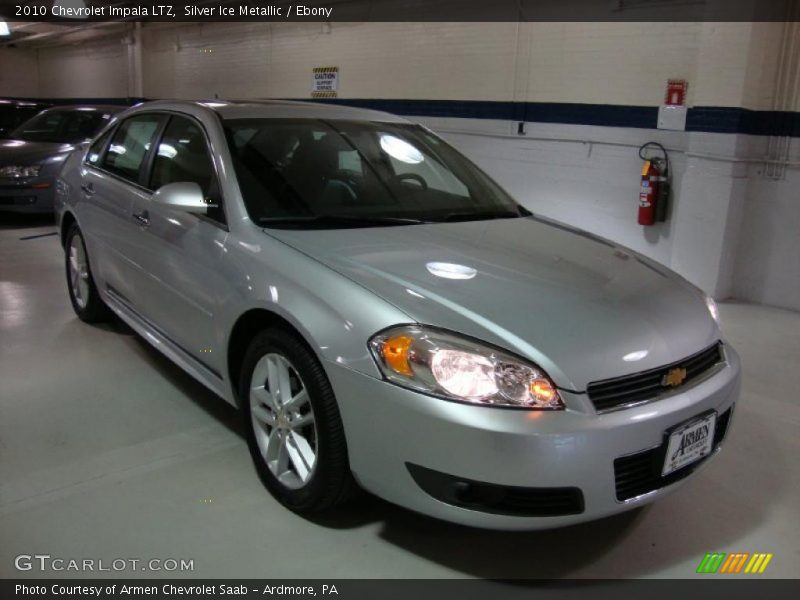 Silver Ice Metallic / Ebony 2010 Chevrolet Impala LTZ