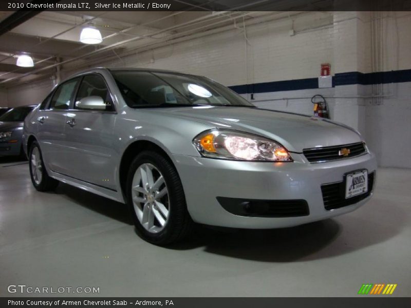 Silver Ice Metallic / Ebony 2010 Chevrolet Impala LTZ