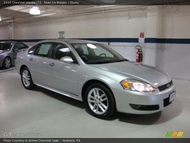 Silver Ice Metallic / Ebony 2010 Chevrolet Impala LTZ