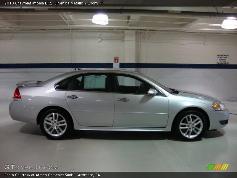 Silver Ice Metallic / Ebony 2010 Chevrolet Impala LTZ