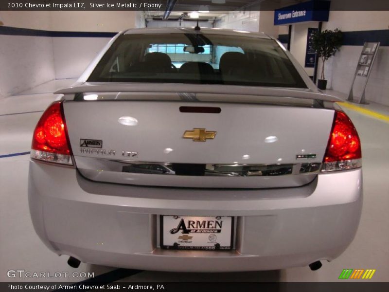 Silver Ice Metallic / Ebony 2010 Chevrolet Impala LTZ