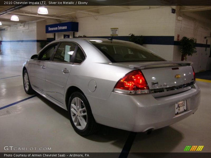 Silver Ice Metallic / Ebony 2010 Chevrolet Impala LTZ