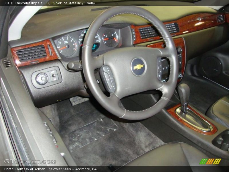 Silver Ice Metallic / Ebony 2010 Chevrolet Impala LTZ