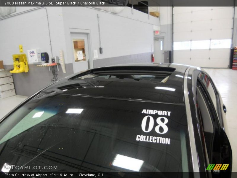 Super Black / Charcoal Black 2008 Nissan Maxima 3.5 SL