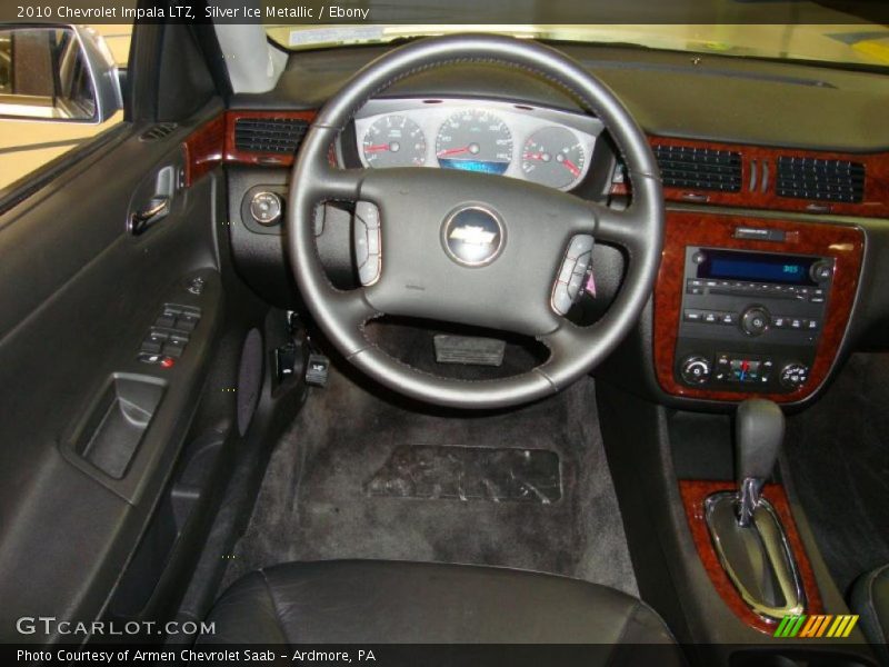 Silver Ice Metallic / Ebony 2010 Chevrolet Impala LTZ