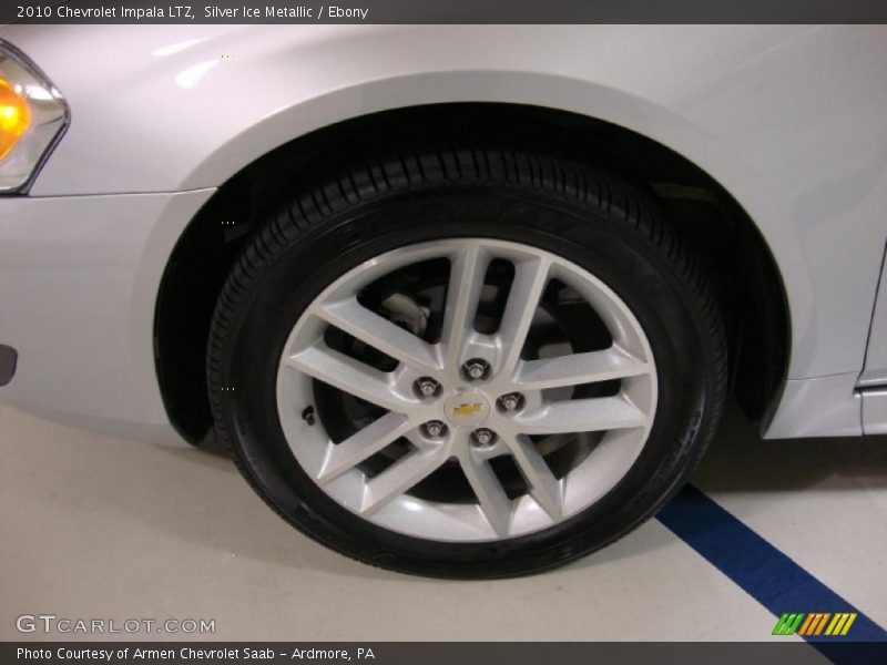 Silver Ice Metallic / Ebony 2010 Chevrolet Impala LTZ
