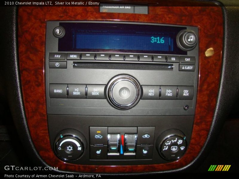 Silver Ice Metallic / Ebony 2010 Chevrolet Impala LTZ