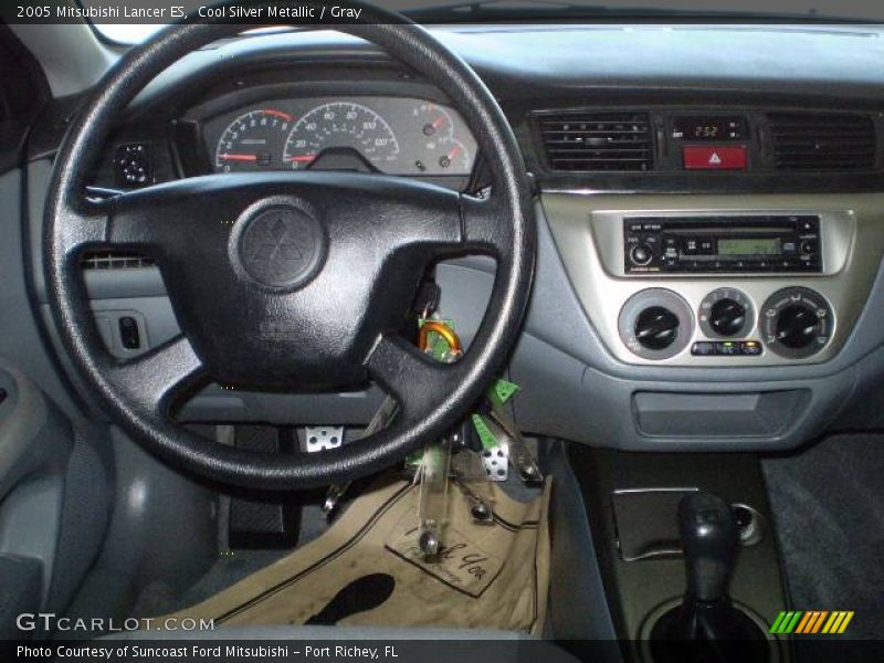 Cool Silver Metallic / Gray 2005 Mitsubishi Lancer ES