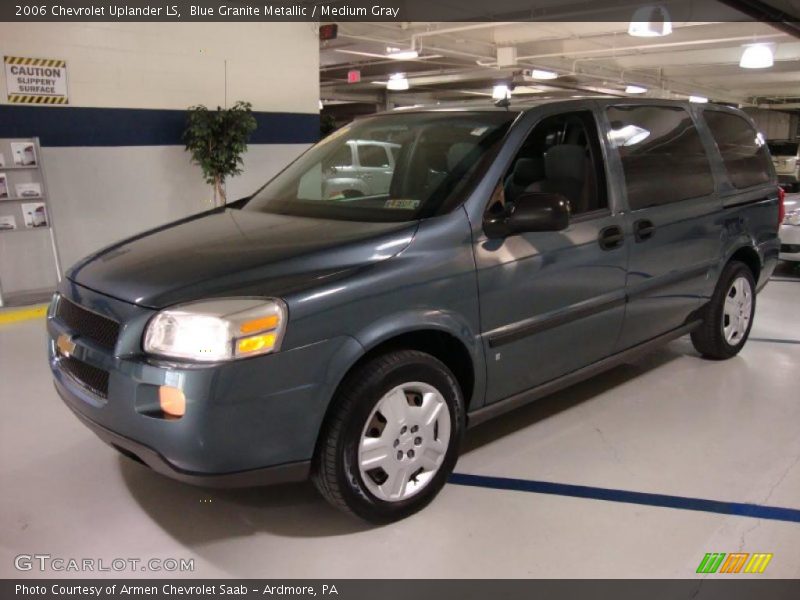 Blue Granite Metallic / Medium Gray 2006 Chevrolet Uplander LS