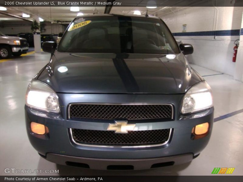 Blue Granite Metallic / Medium Gray 2006 Chevrolet Uplander LS