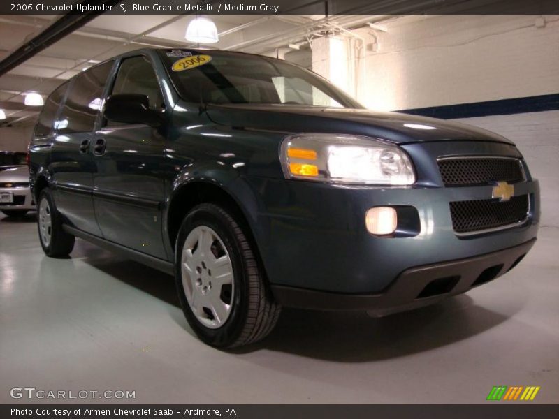 Blue Granite Metallic / Medium Gray 2006 Chevrolet Uplander LS