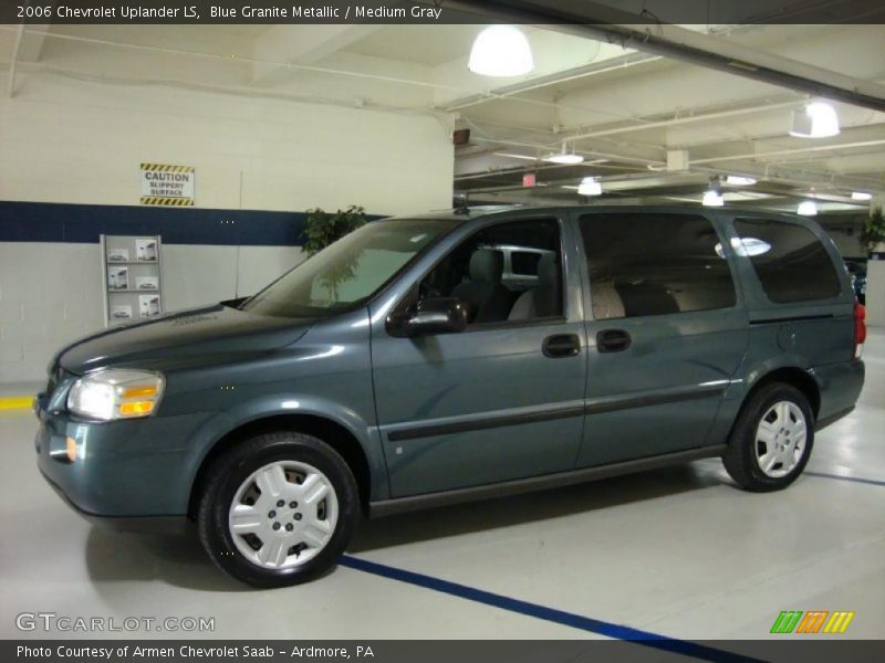 Blue Granite Metallic / Medium Gray 2006 Chevrolet Uplander LS