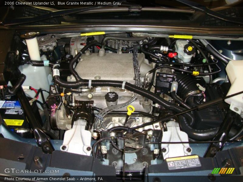 Blue Granite Metallic / Medium Gray 2006 Chevrolet Uplander LS