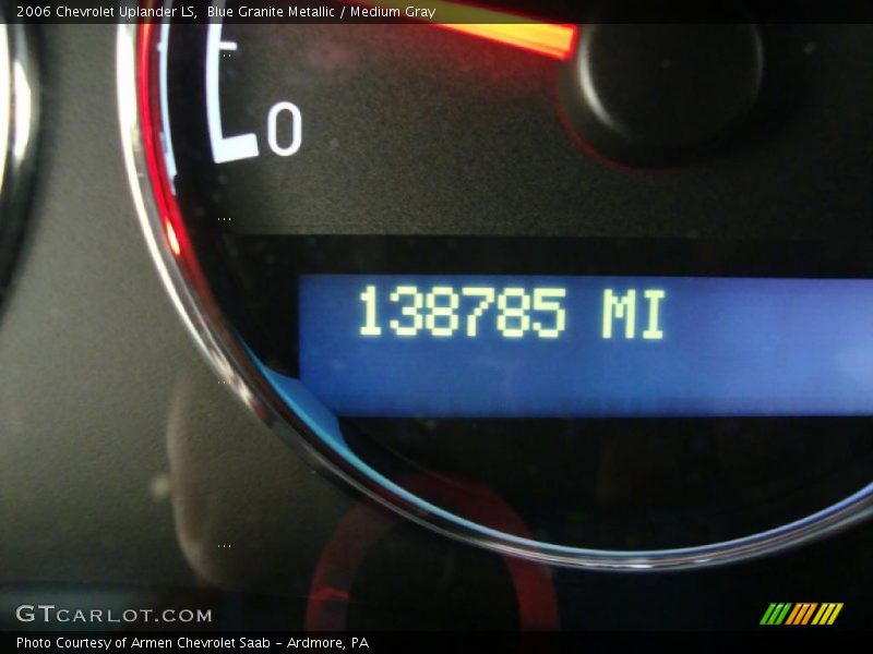 Blue Granite Metallic / Medium Gray 2006 Chevrolet Uplander LS