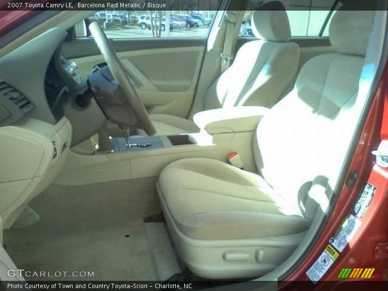 Barcelona Red Metallic / Bisque 2007 Toyota Camry LE